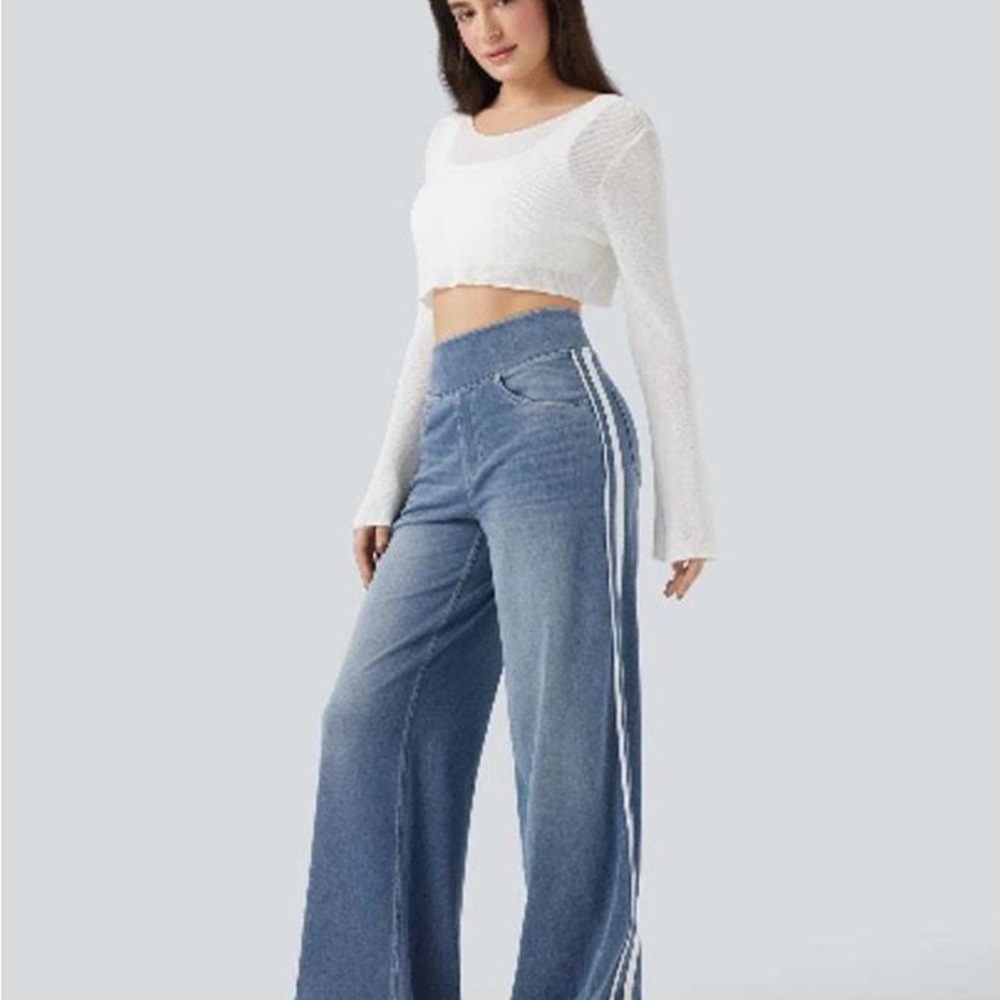 Halara wide leg denim